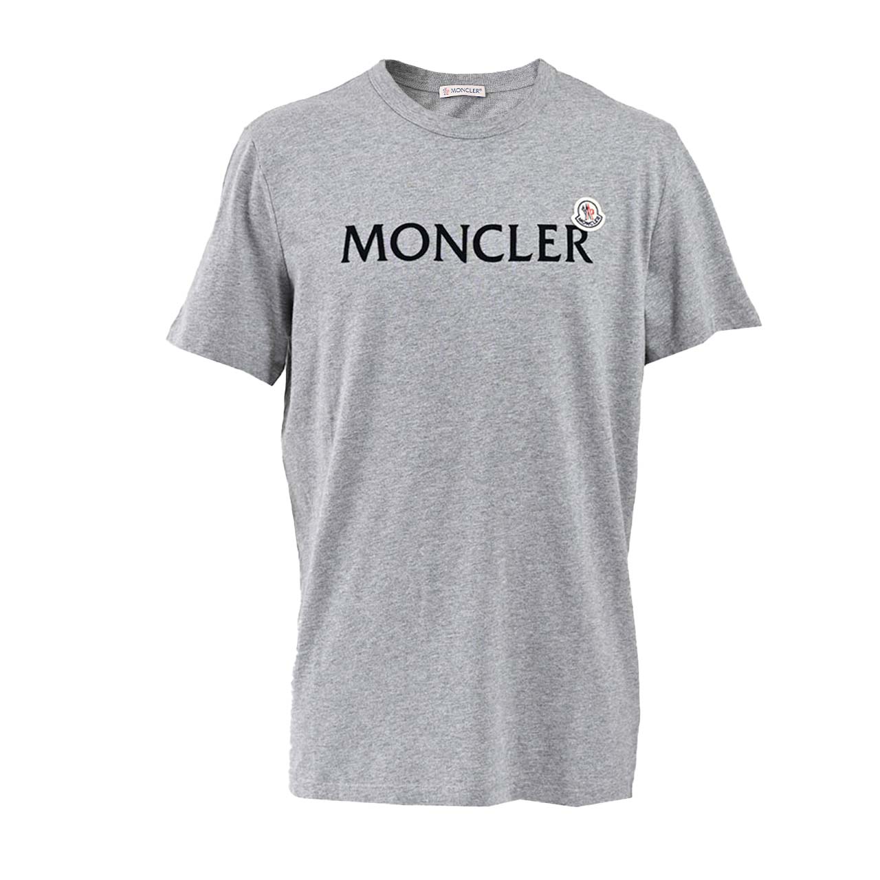 ★モンクレール MONCLER クルーネック半袖Ｔシャツ 8C00022 8390T 984 グレー 年秋冬 メンズ
