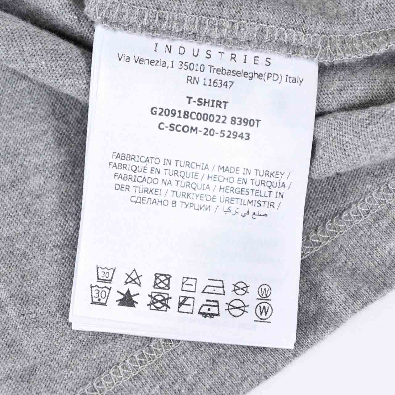 ★モンクレール MONCLER クルーネック半袖Ｔシャツ 8C00022 8390T 984 グレー 年秋冬 メンズ