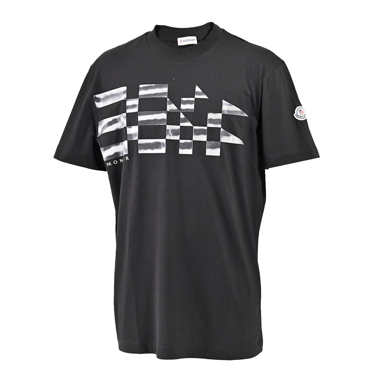 ★モンクレール MONCLER クルーネック半袖Ｔシャツ 8C00170 829H8 999 ブラック  メンズ