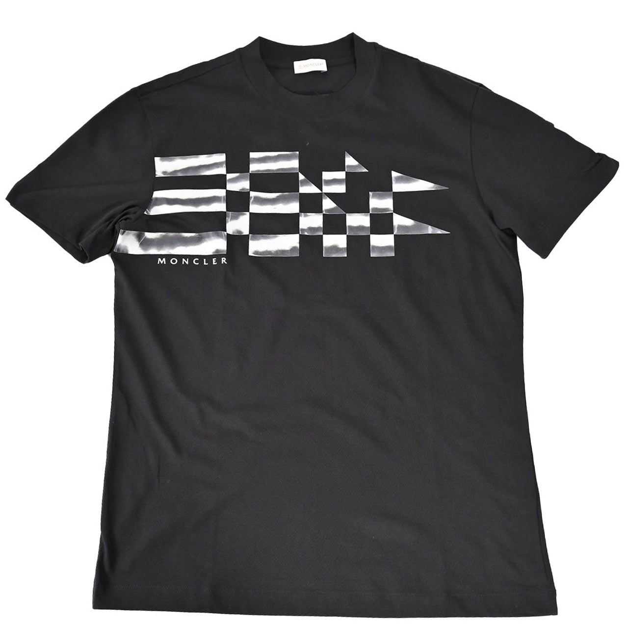★モンクレール MONCLER クルーネック半袖Ｔシャツ 8C00170 829H8 999 ブラック  メンズ