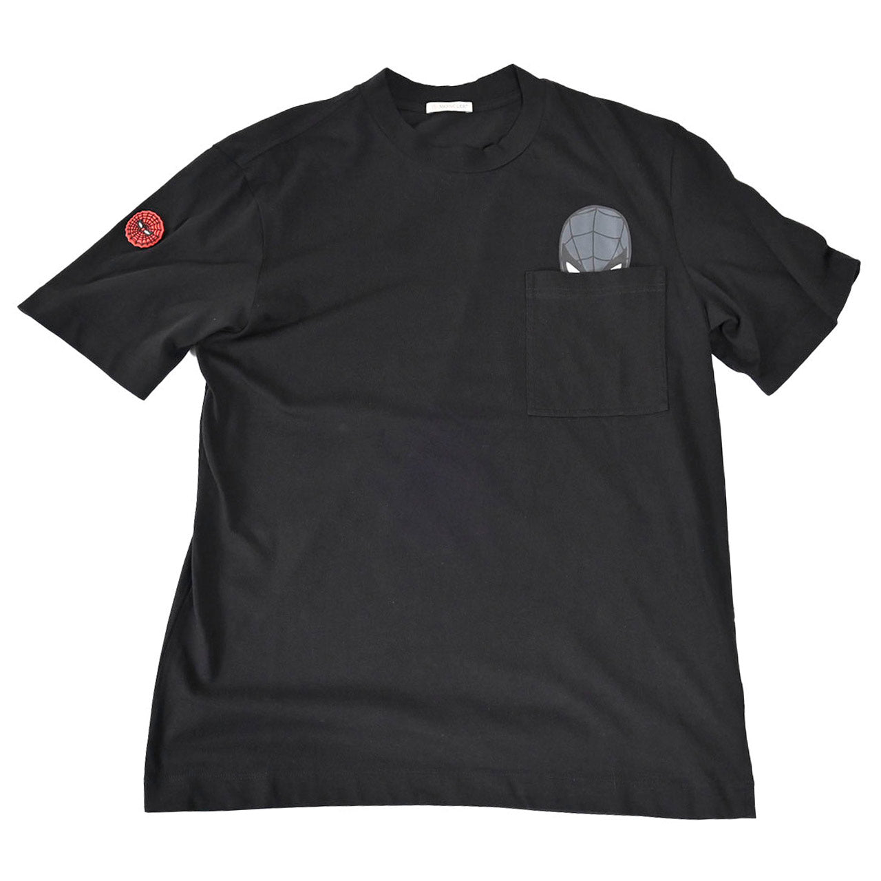★モンクレール MONCLER クルーネック半袖Ｔシャツ 8C00172 829H8 999 ブラック  メンズ