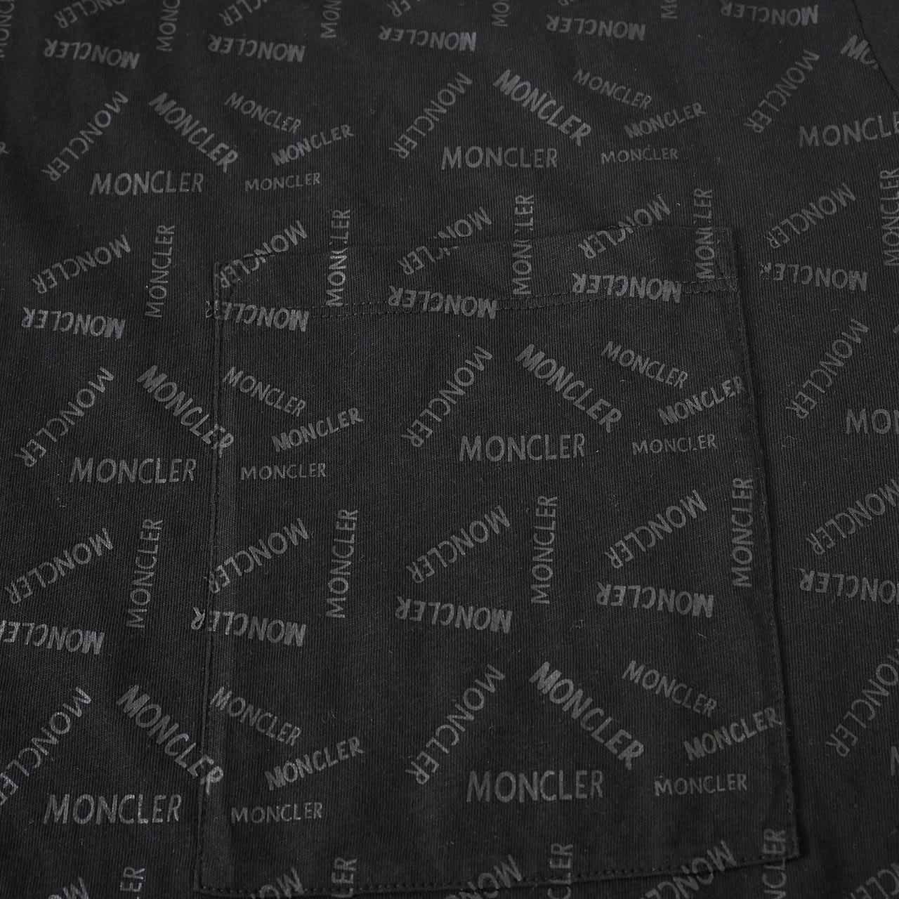 ★モンクレール MONCLER クルーネック半袖Ｔシャツ H2 091 8C00040 829H8 999 ブラック  メンズ