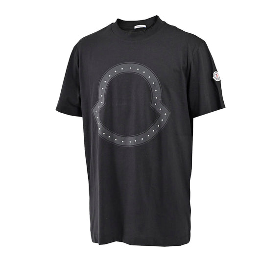 ★モンクレール MONCLER Tシャツ 8C00015 8390T 999 ブラック  メンズ