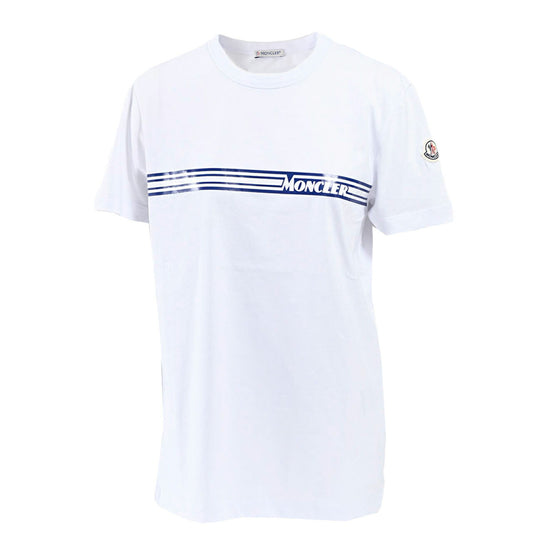 ★モンクレール MONCLER クルーネック半袖Ｔシャツ 8C0010 8390T 002 ホワイト  レディース