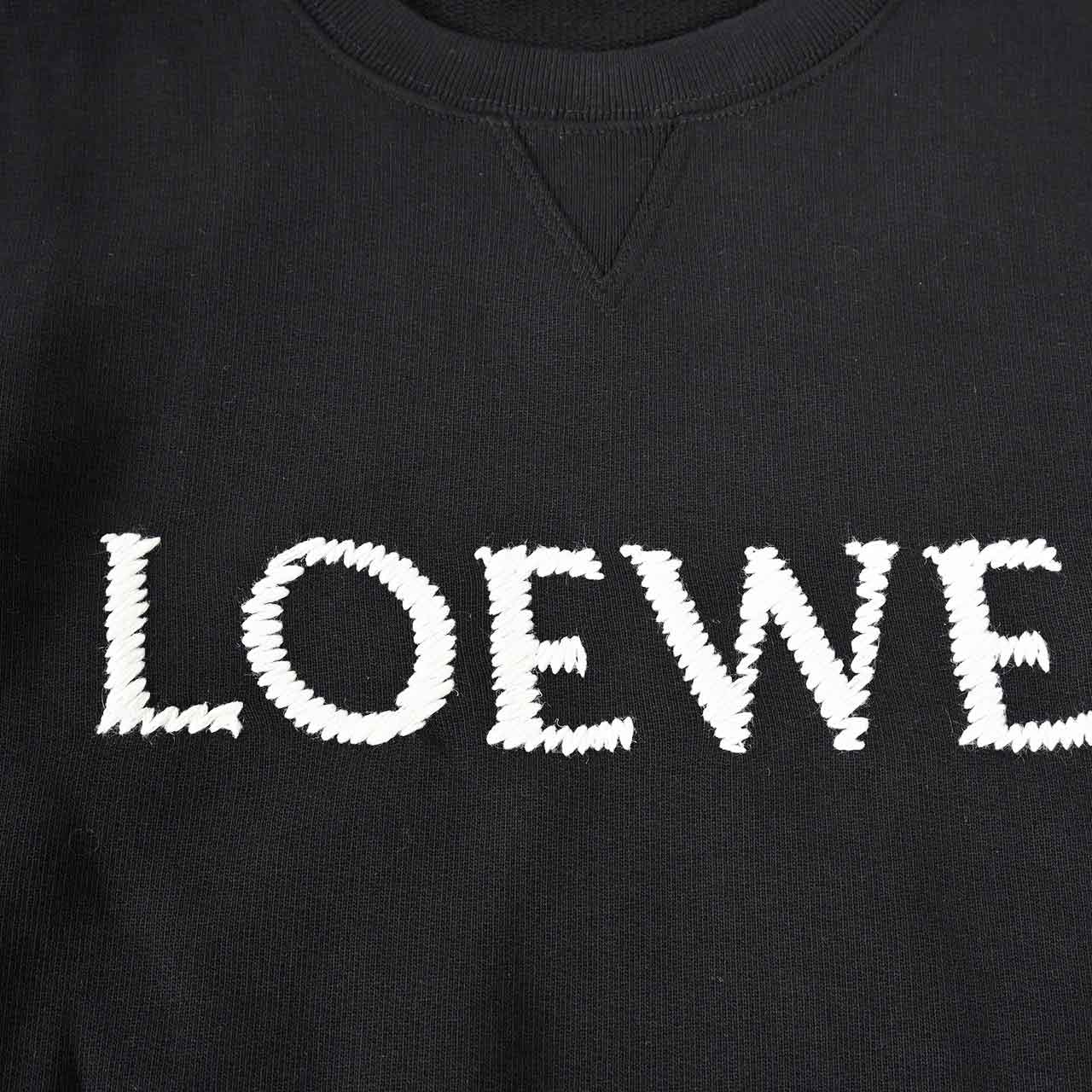 ★ロエベ LOEWE スウェットトレーナー H526Y24J26 1100 ブラック  メンズ