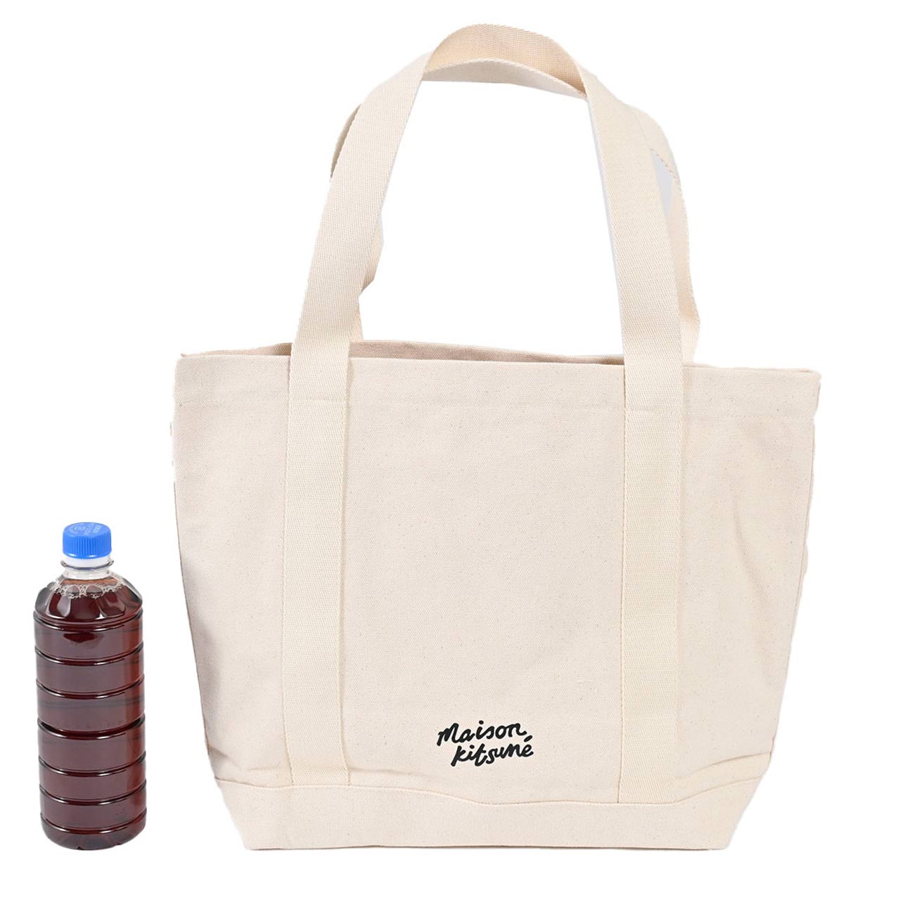★メゾン キツネ MAISON KITSUNE トートバッグ Fox Head Tote Bag LW05101WW0050 P700 クリーム 2025SS メンズ レディース