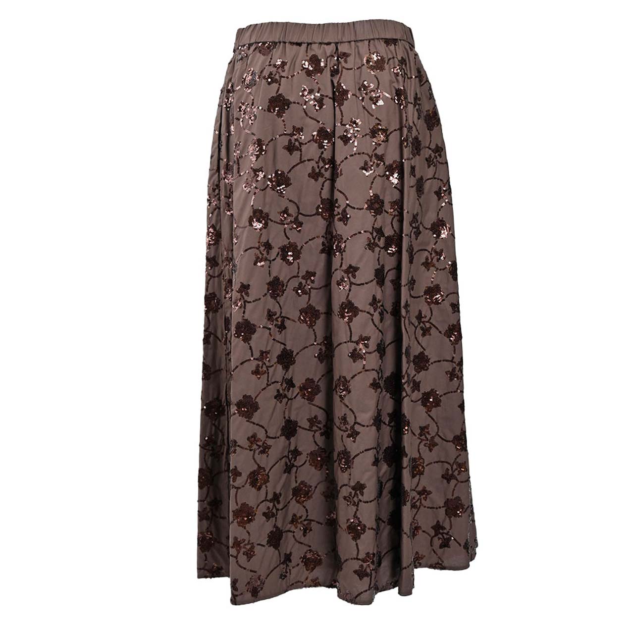 ★ウィークエンド マックスマーラ WEEKEND MAXMARA スカート TEMPRA 5106071600 001 ブラウン 2025AW レディース