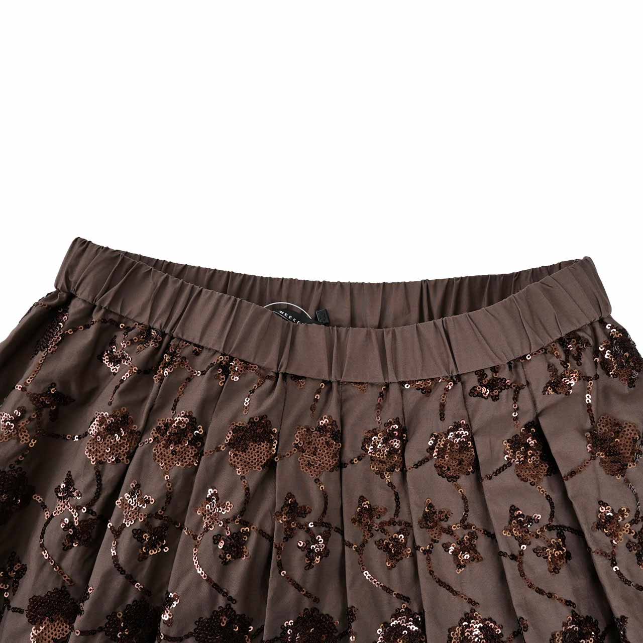 ★ウィークエンド マックスマーラ WEEKEND MAXMARA スカート TEMPRA 5106071600 001 ブラウン 2025AW レディース