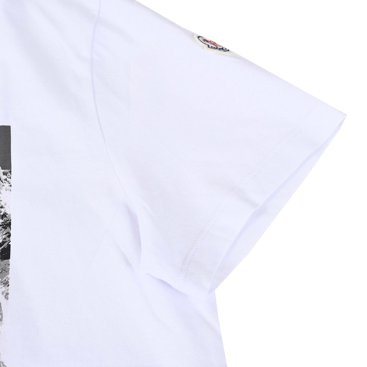★モンクレール MONCLER Tシャツ 8048350　8390T 001 ホワイト  メンズ