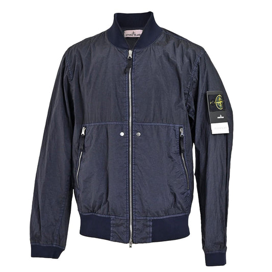 ★ストーン アイランド STONE ISLAND ナイロンジャケット 154100019 S0020 V0020ブラック 2025SS メンズ