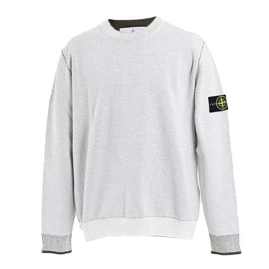 ★ストーン アイランド STONE ISLAND ニット 155100021 S00D9 V0093 ホワイト 2025SS メンズ
