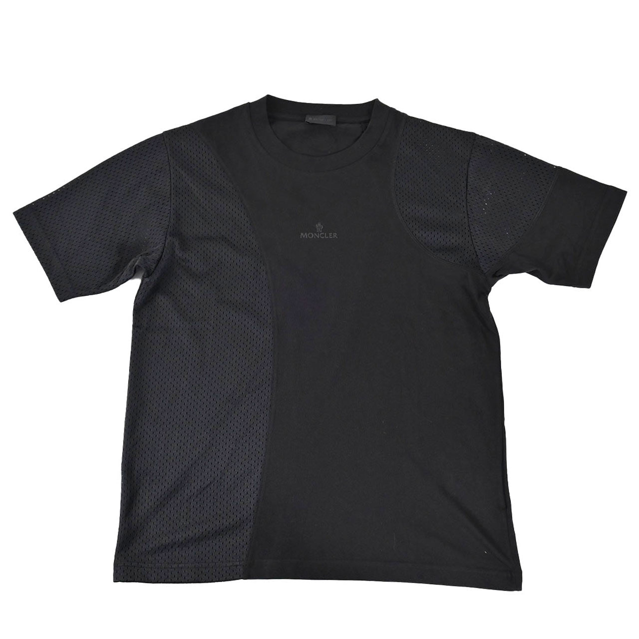 ★モンクレール MONCLER Tシャツ 8C01164 8390Y 999 ブラック  メンズ