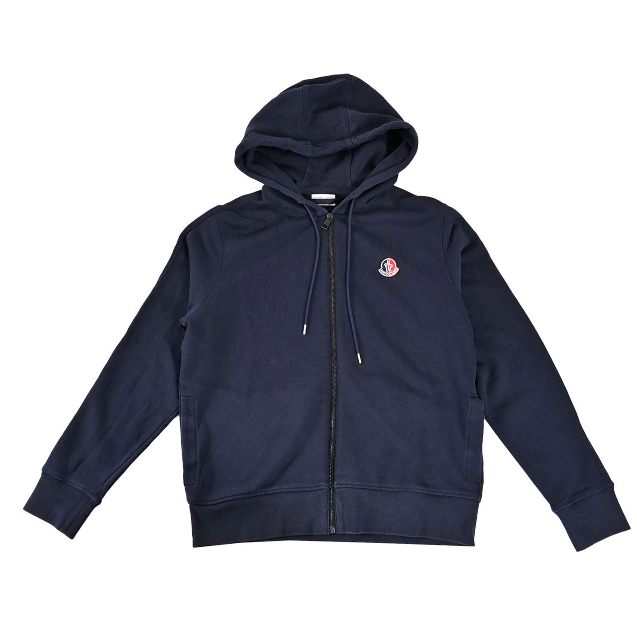 ★モンクレール MONCLER ジップアップパーカー 83977 80451 742 ネイビー メンズ