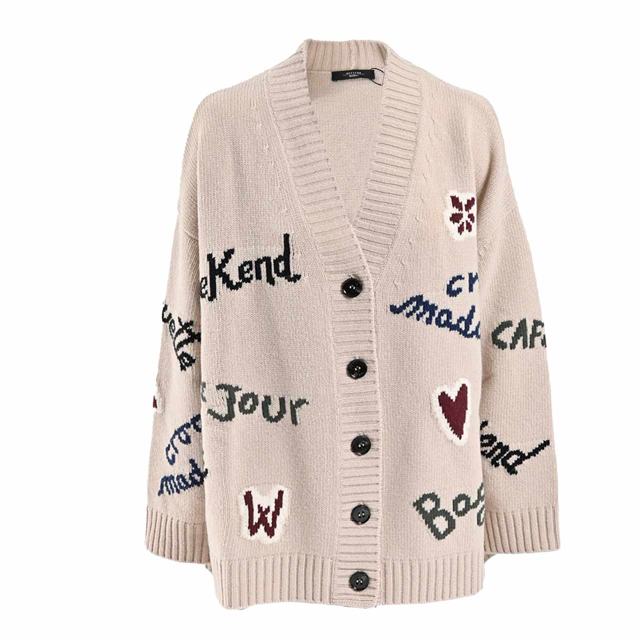 ★ウィークエンド マックスマーラ WEEKEND MAXMARA カーディガン BELGIO 5346082600 005 クリーム 2025AW レディース