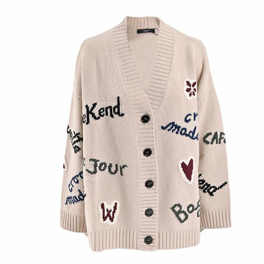 ★ウィークエンド マックスマーラ WEEKEND MAXMARA カーディガン BELGIO 5346082600 005 クリーム 2025AW レディース