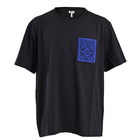 ★ロエベ LOEWE Tシャツ H526Y22XAT 1100 ブラック メンズ