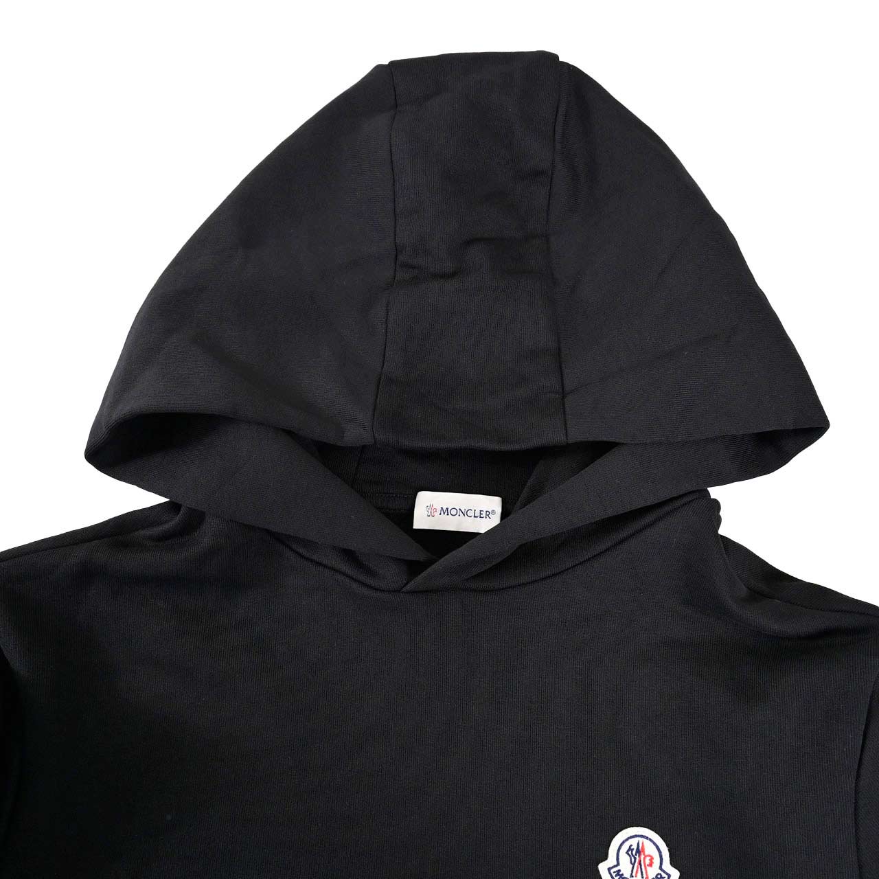 ★モンクレール MONCLER スウェットパーカー 8G00035 89AUJ 999 ブラック メンズ
