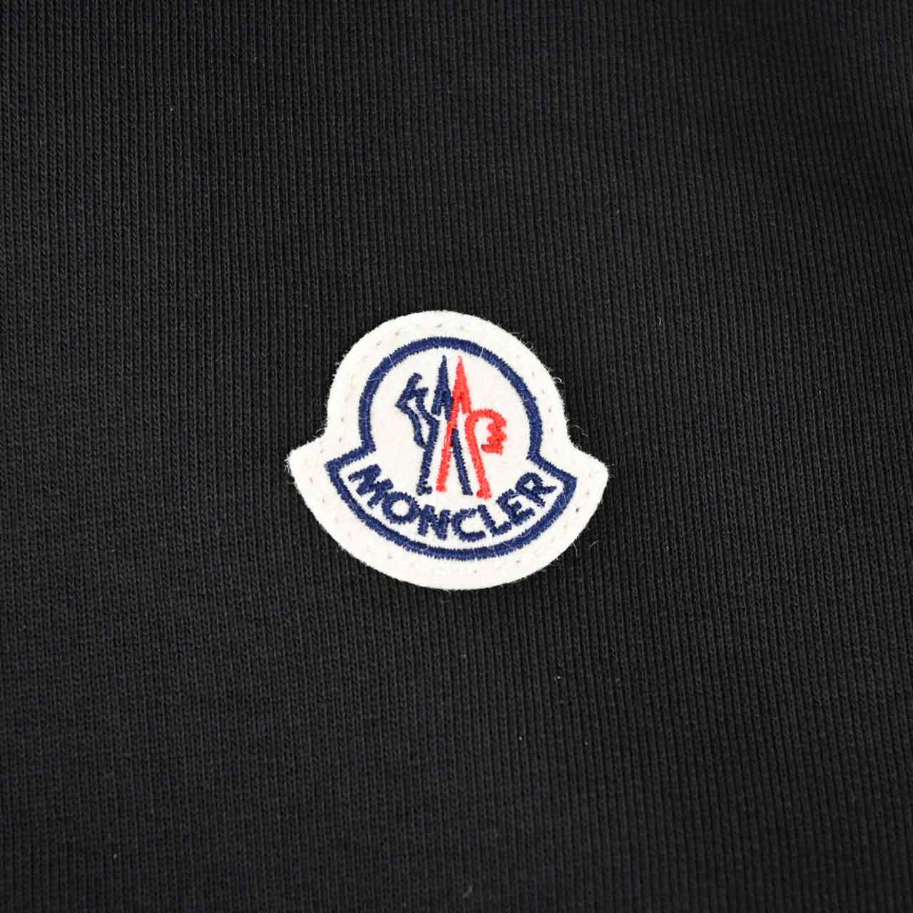 ★モンクレール MONCLER スウェットパーカー 8G00035 89AUJ 999 ブラック メンズ