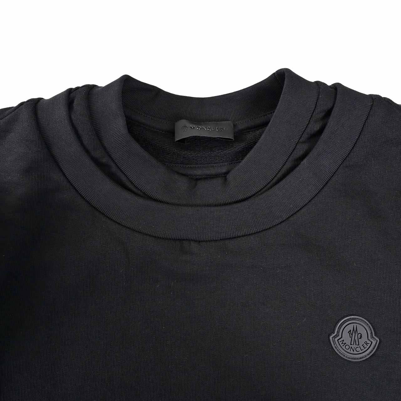 ★モンクレール MONCLER スウェットトレーナー 8G00004 809KR 999 ブラック メンズ