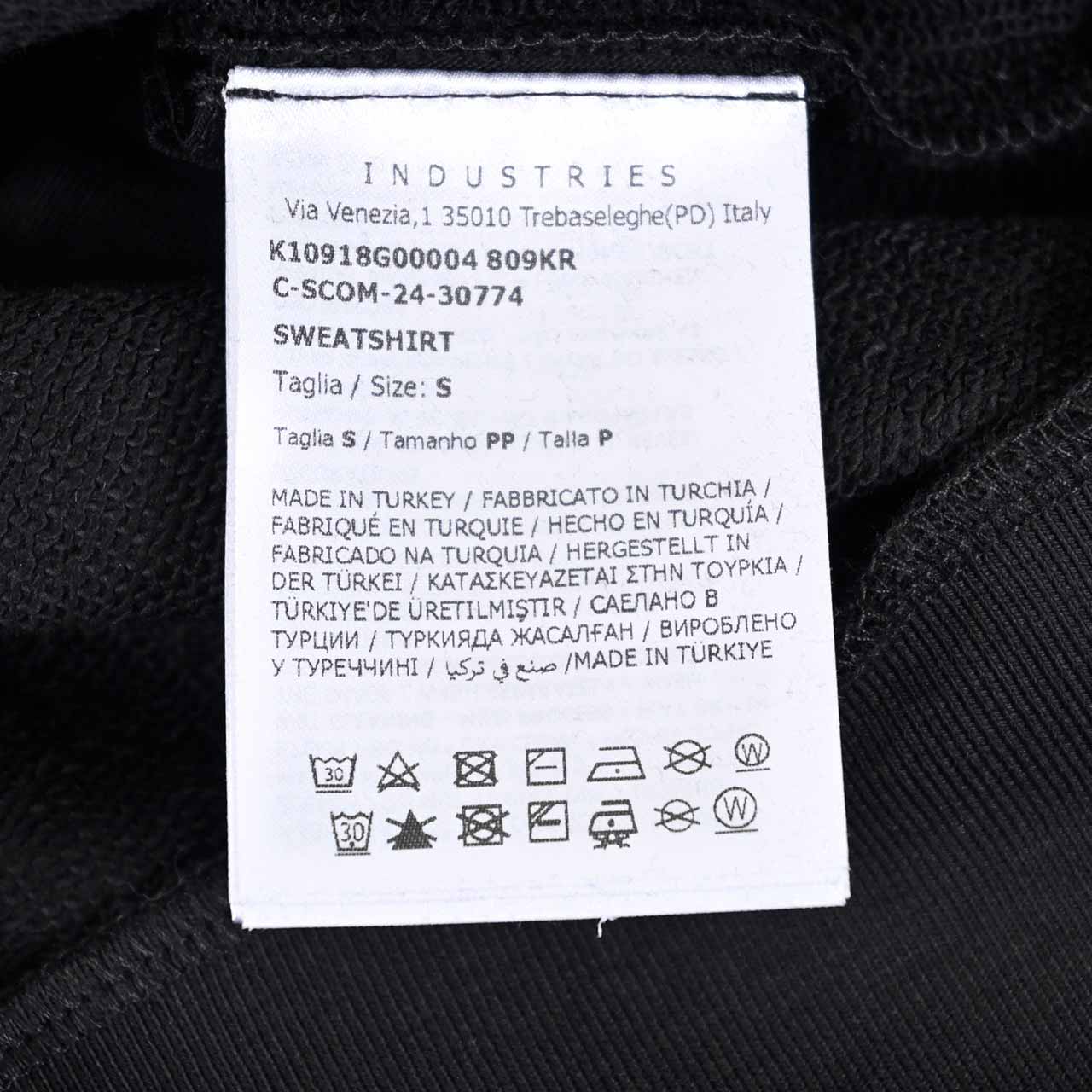 ★モンクレール MONCLER スウェットトレーナー 8G00004 809KR 999 ブラック メンズ