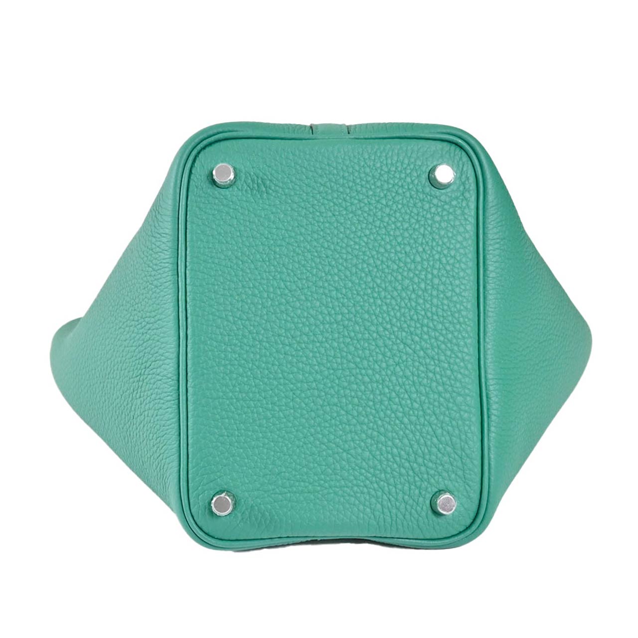 ★エルメス HERMES バッグ ピコタンPM トリヨンクレマンス GR SV金具 K刻印   レディース