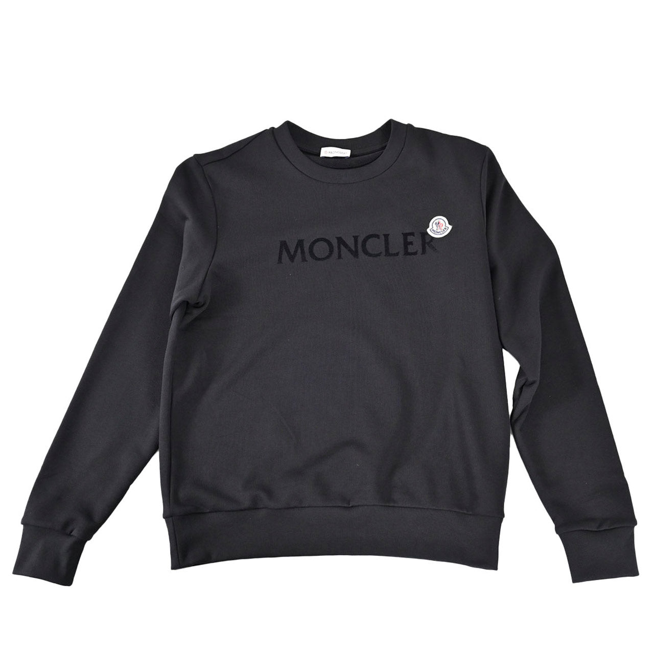 ★モンクレール MONCLER スウェットトレーナー 8G00048 809KR 999 ブラック メンズ