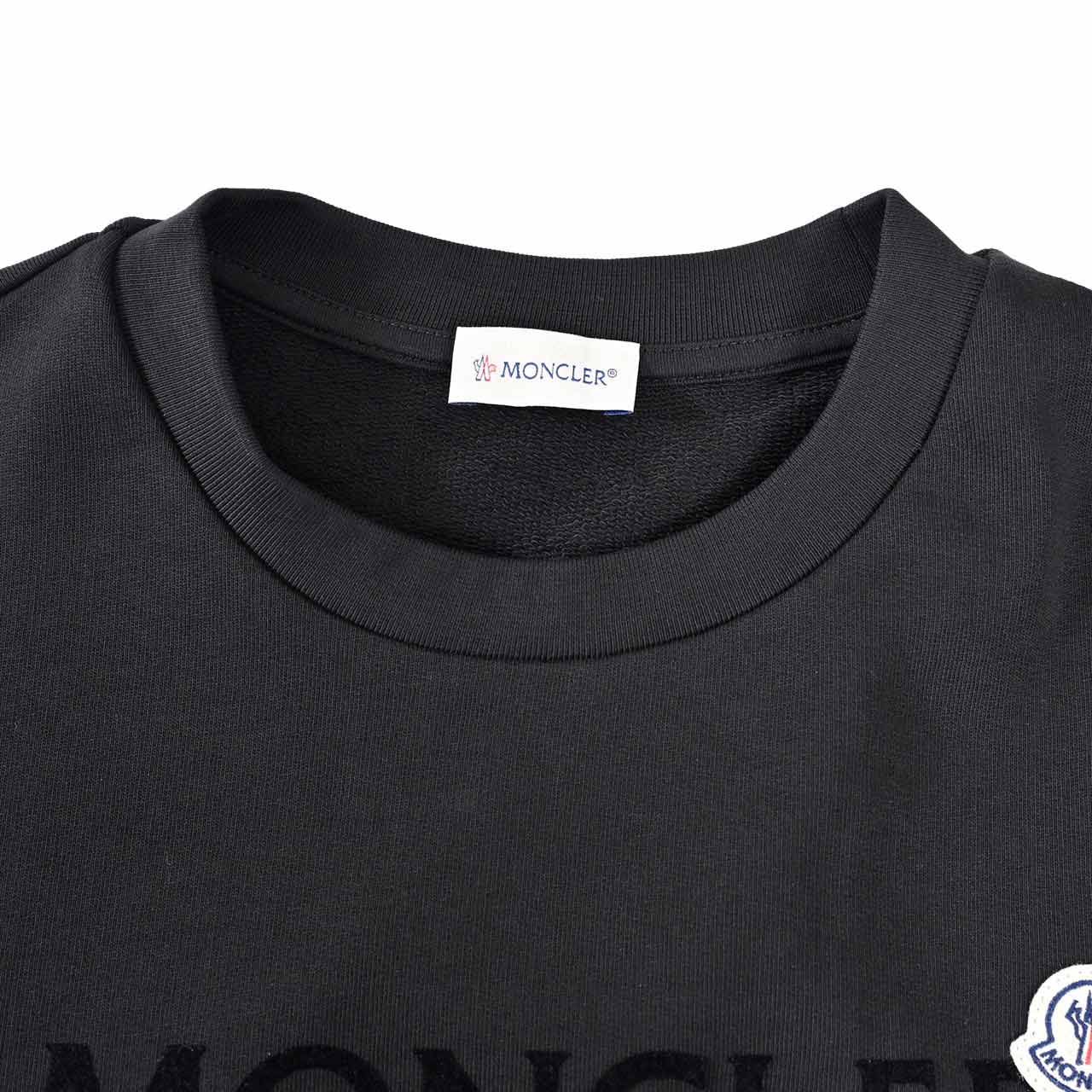 ★モンクレール MONCLER スウェットトレーナー 8G00048 809KR 999 ブラック メンズ