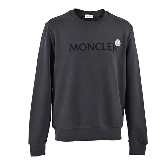 ★モンクレール MONCLER スウェットトレーナー 8G00048 809KR 999 ブラック メンズ