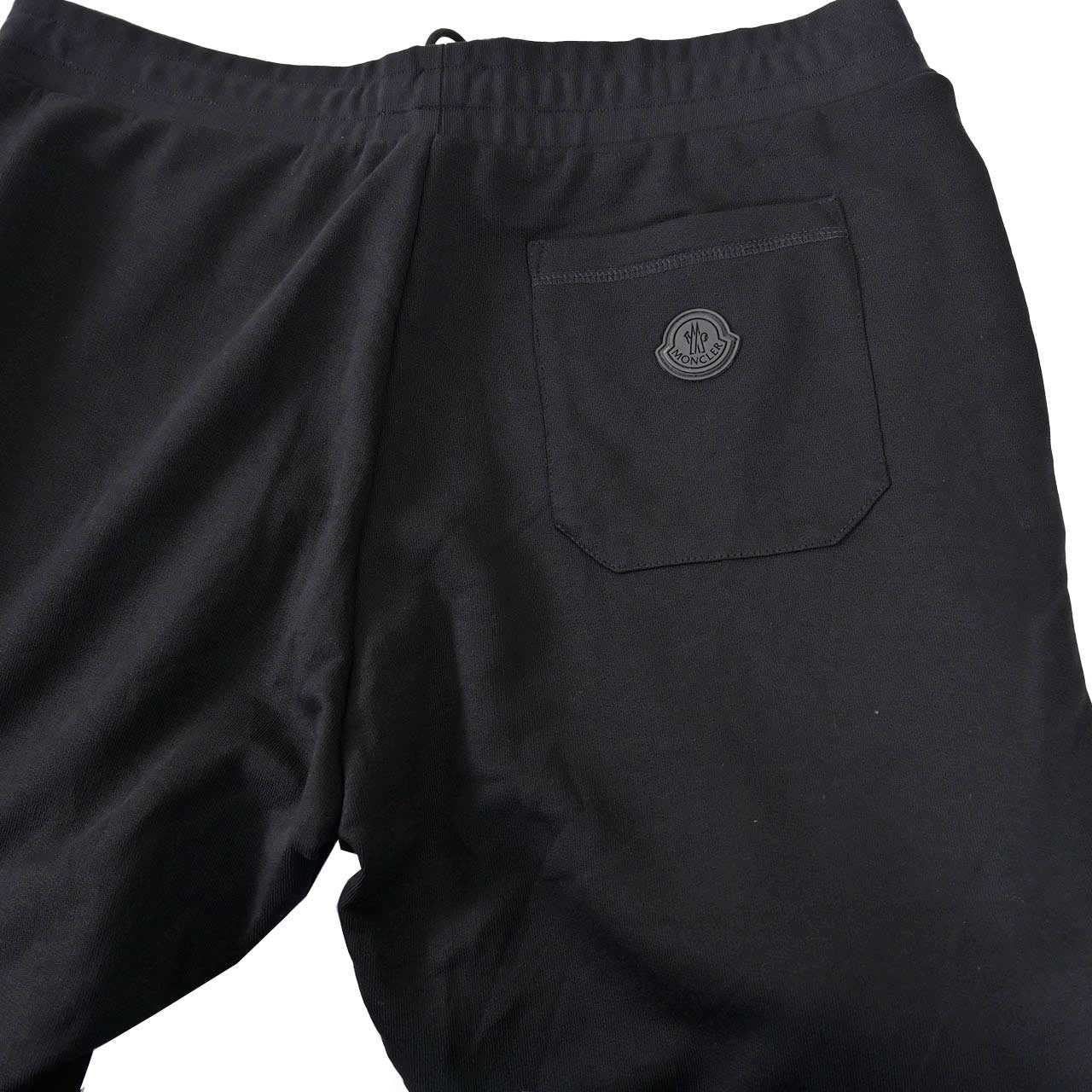 ★モンクレール MONCLER スウェットパンツ 9D71712 V8180 999 ブラック メンズ