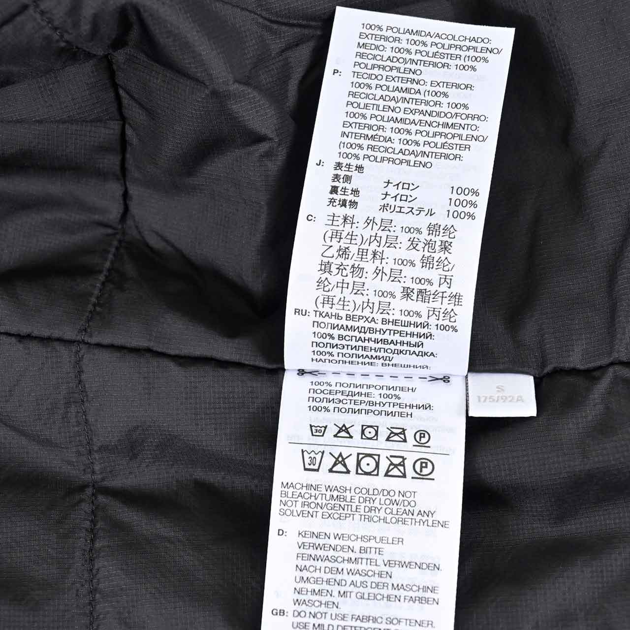 ★ワイスリー Y-3 ジャケット Y-3 GTX PADDED BLAZER JX4819 ブラック メンズ