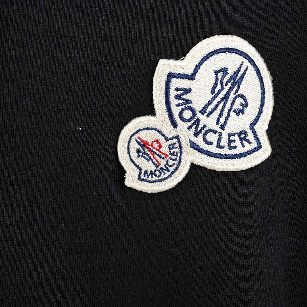 ★モンクレール MONCLER ジップアップパーカー 8G70300 V8101 999 ブラック メンズ