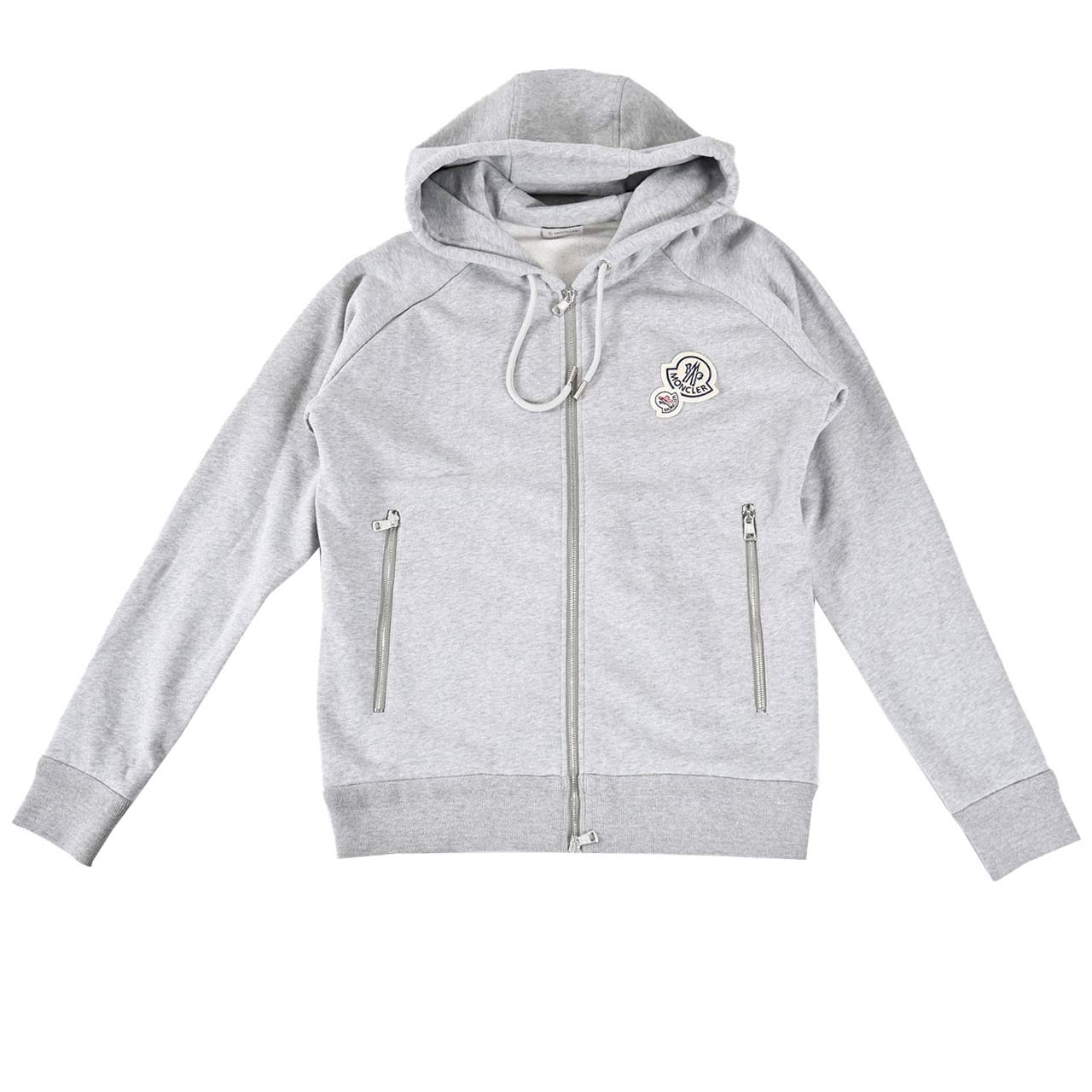 ★モンクレール MONCLER ジップアップパーカー 8G70300 V8101　 984 グレー メンズ