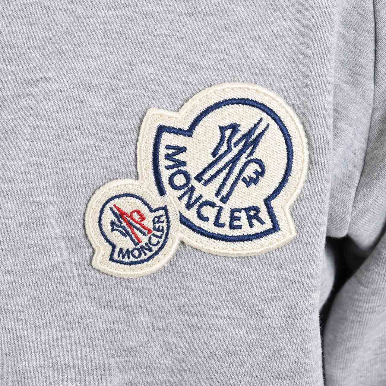 ★モンクレール MONCLER ジップアップパーカー 8G70300 V8101　 984 グレー メンズ