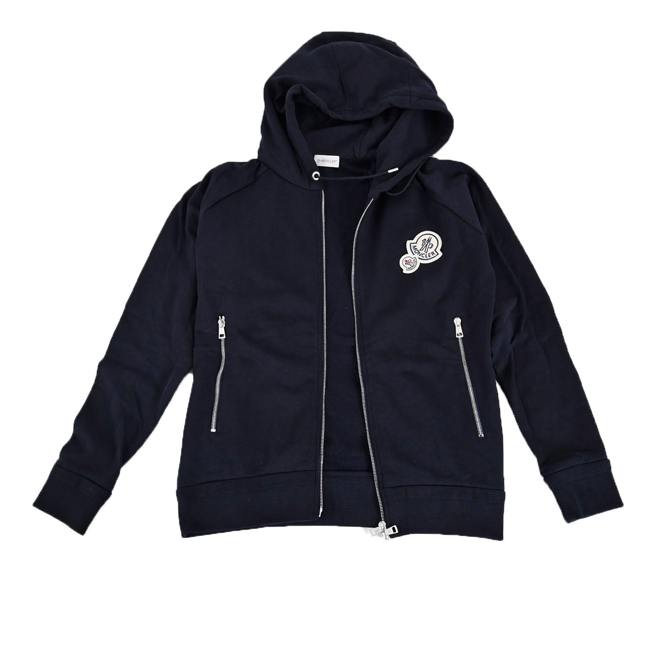 ★モンクレール MONCLER ジップアップパーカー 8G70300 V8101　 773 ネイビー メンズ