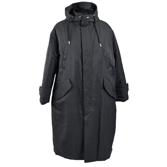 ★アミ AMI フード付コート HJK823.PA0035 020 グレー メンズ