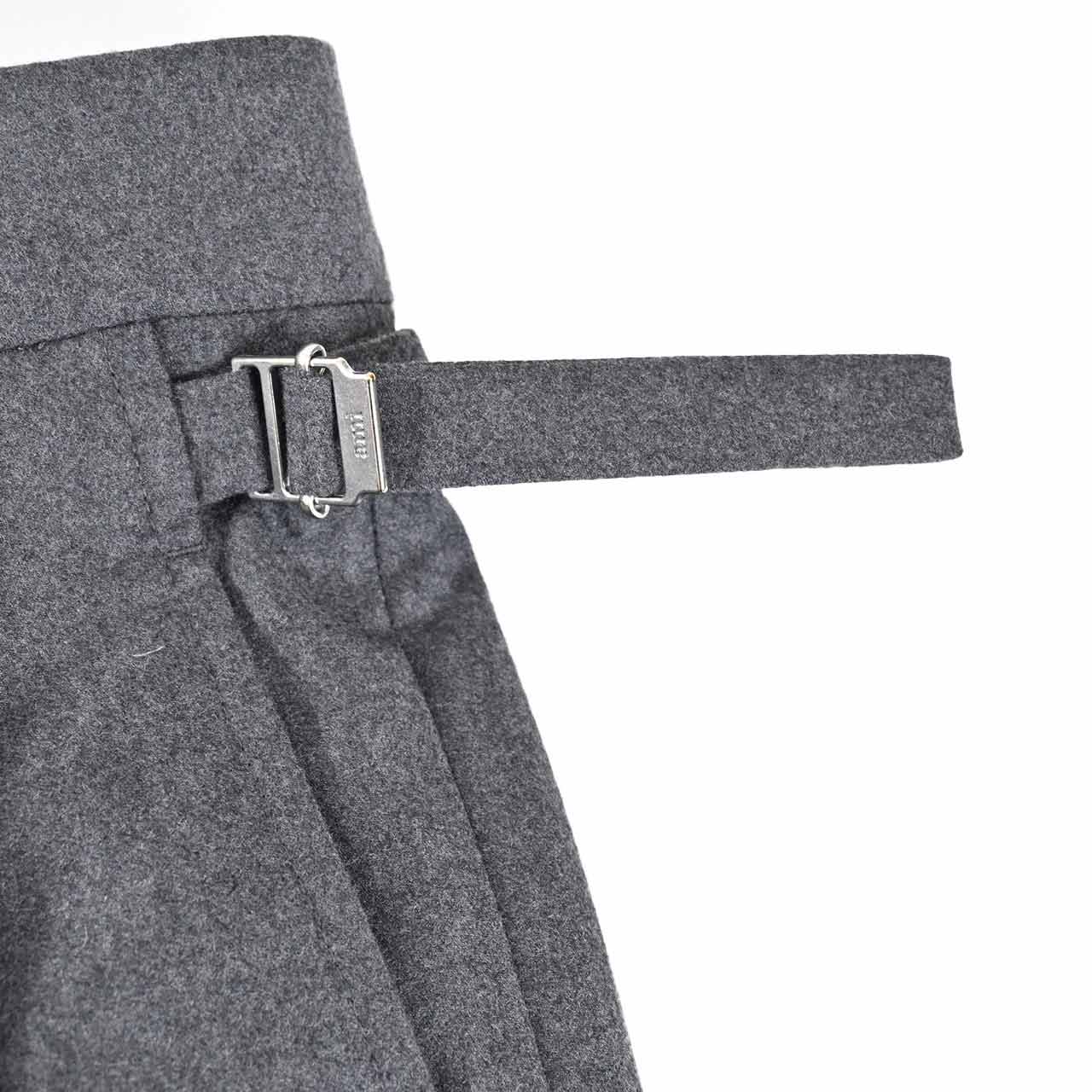 ★アミ AMI パンツ HTR812.WV0023 020 グレー メンズ