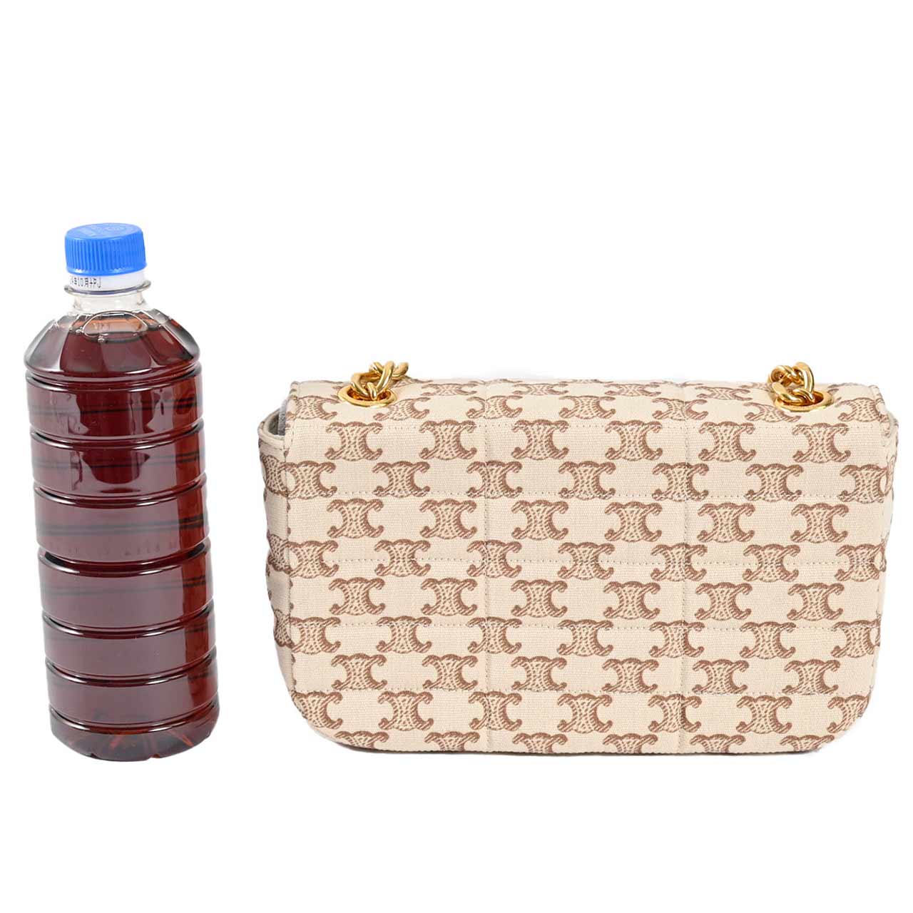 ★セリーヌ CELINE ショルダーバッグ マトラッセ モノグラム 11127 2EZ9 01BC 01BC ベージュ レディース