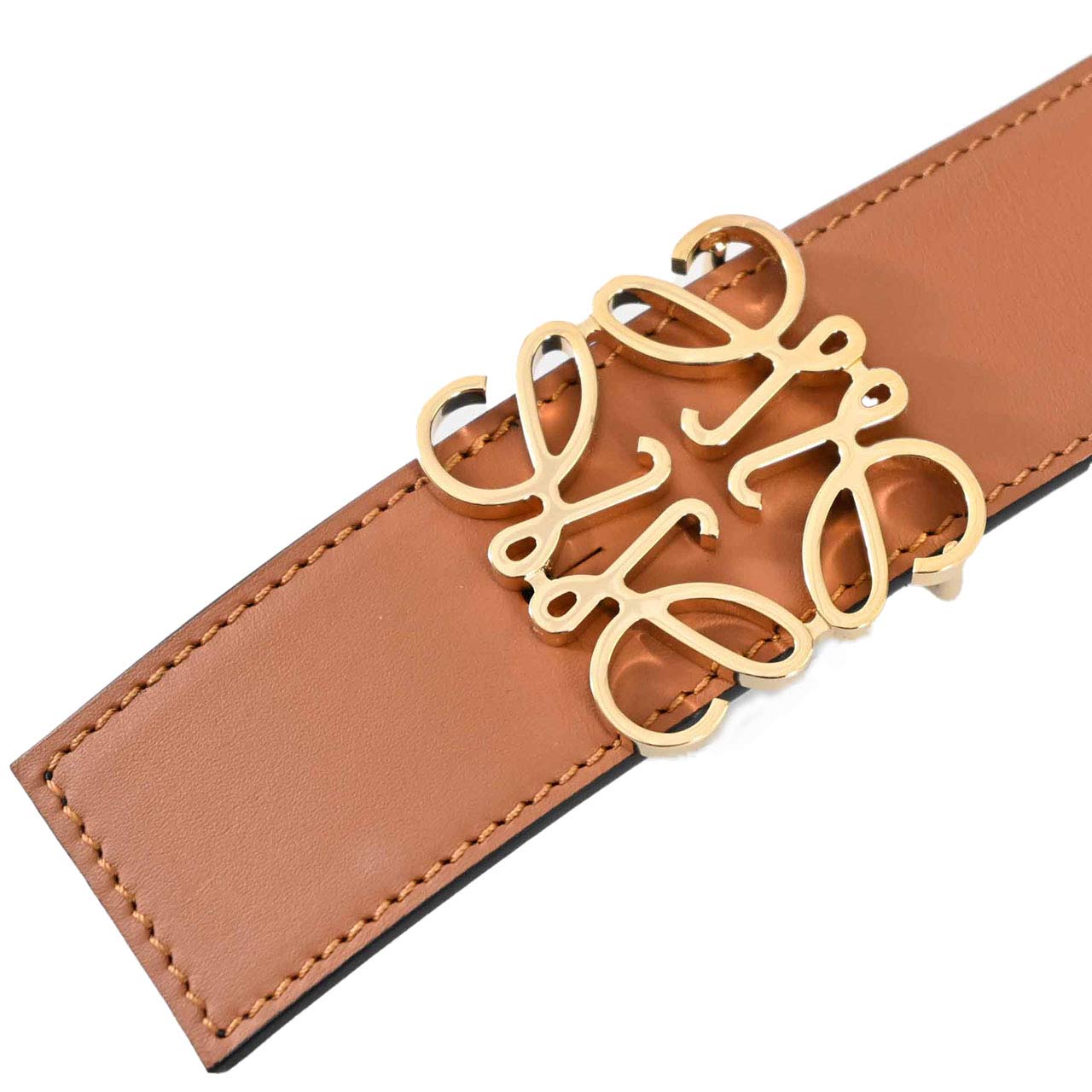 ★ロエベ LOEWE ベルト 51501010 2544 ブラウン レディース