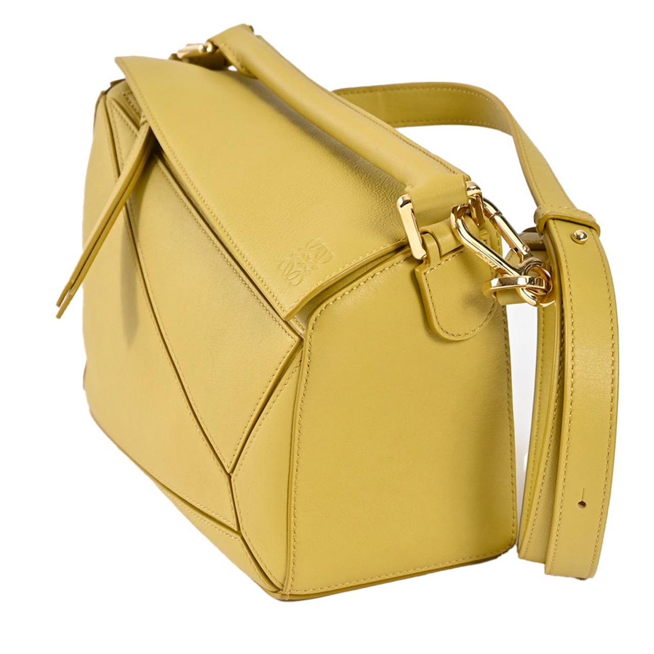 ★ロエベ LOEWE ショルダーバッグ パズルバッグ スモール 32230S21 6048 イエロー レディース