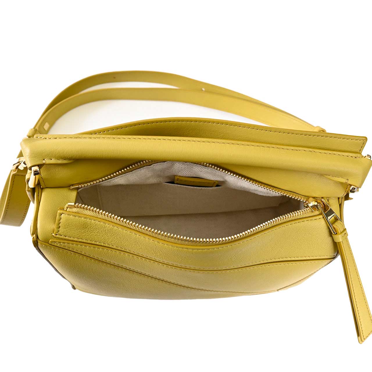 ★ロエベ LOEWE ショルダーバッグ パズルバッグ スモール 32230S21 6048 イエロー レディース