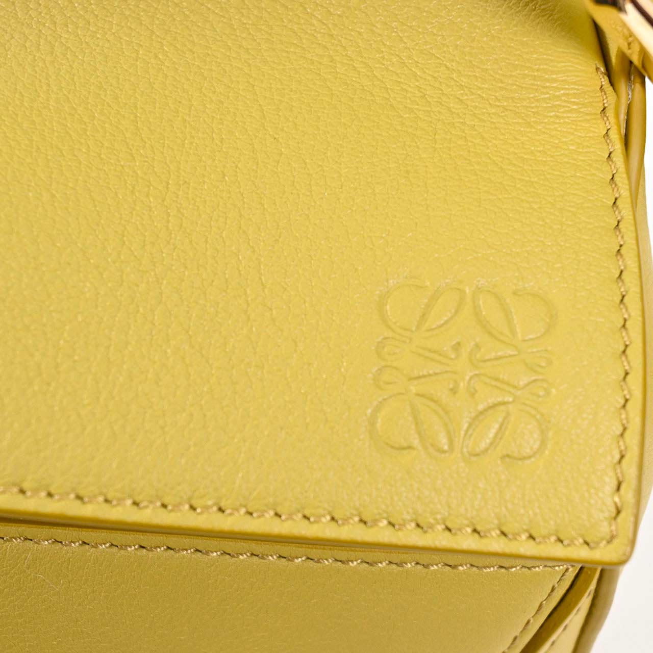 ★ロエベ LOEWE ショルダーバッグ パズルバッグ スモール 32230S21 6048 イエロー レディース