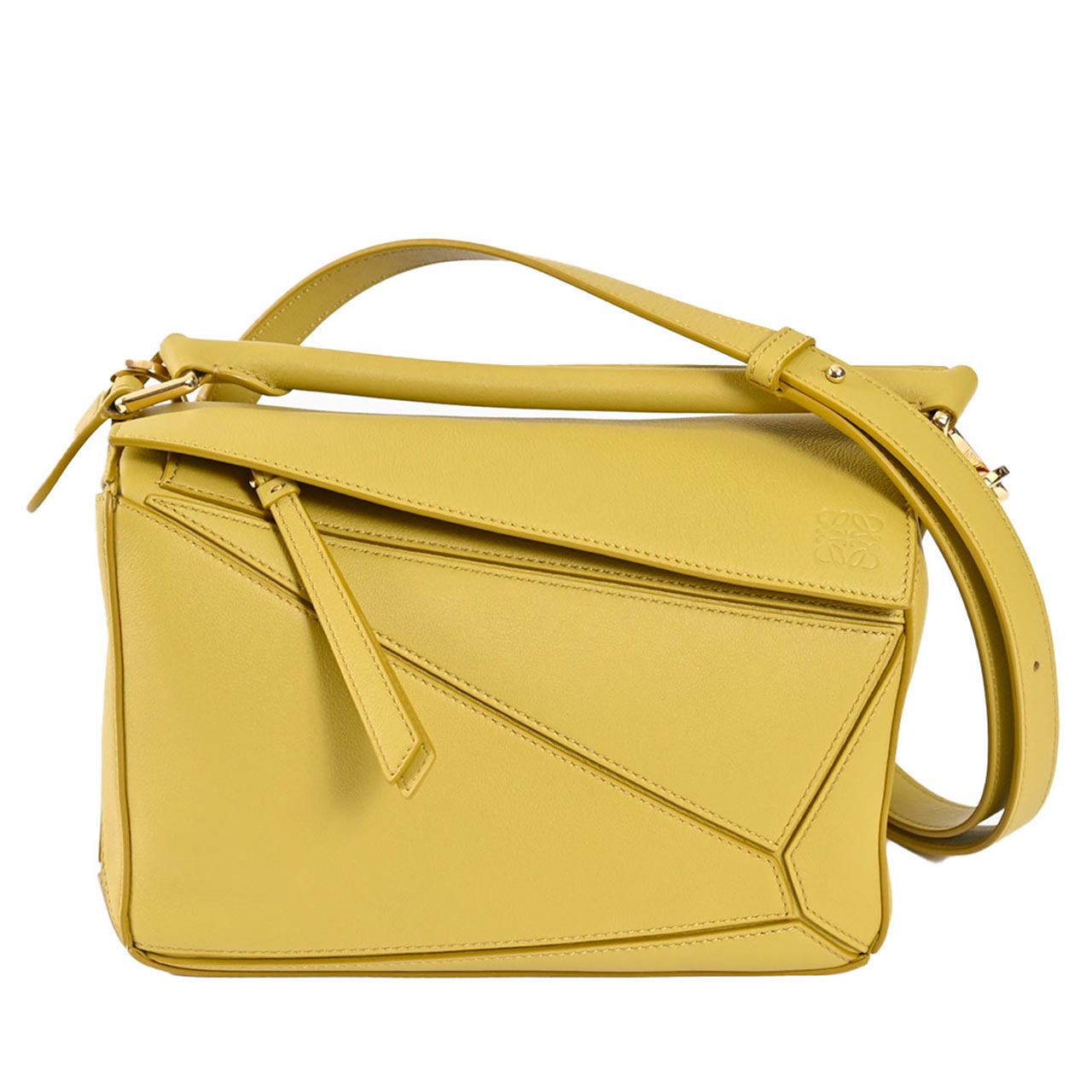 ★ロエベ LOEWE ショルダーバッグ パズルバッグ スモール 32230S21 6048 イエロー レディース