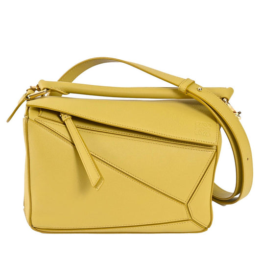 ★ロエベ LOEWE ショルダーバッグ パズルバッグ スモール 32230S21 6048 イエロー レディース