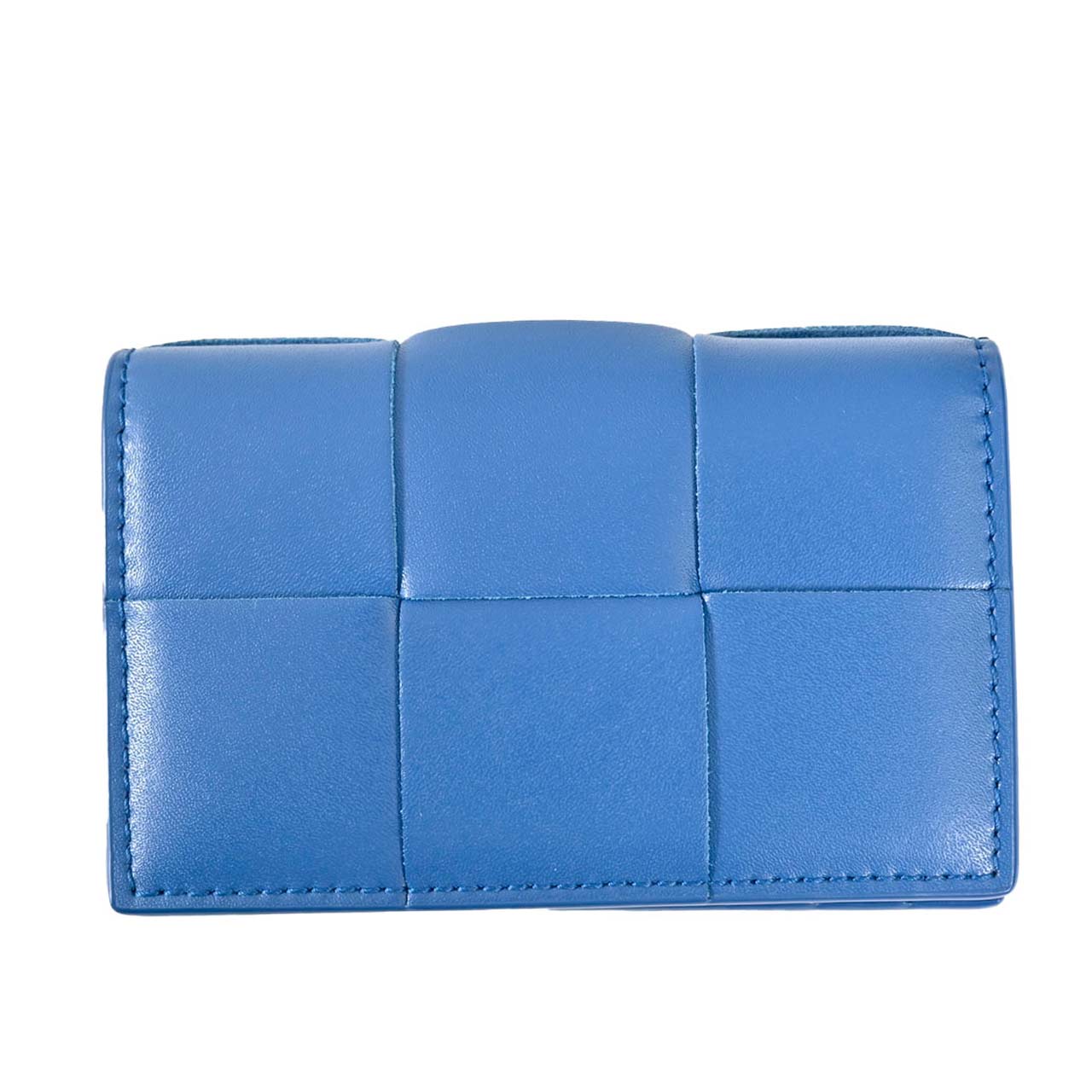 ★ボッテガ ヴェネタ BOTTEGA VENETA 名刺入れ 748053 VBWD2 4424 ブルー メンズ