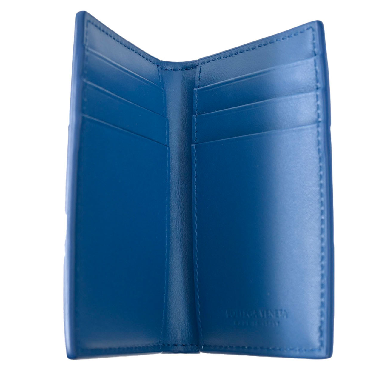 ★ボッテガ ヴェネタ BOTTEGA VENETA 名刺入れ 748053 VBWD2 4424 ブルー メンズ