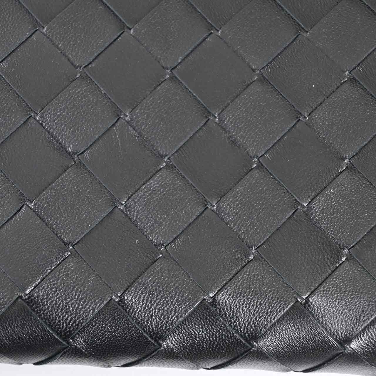 ★ボッテガ ヴェネタ BOTTEGA VENETA ラウンドファスナー長財布 742332 VCPP2 8425 ブラック メンズ