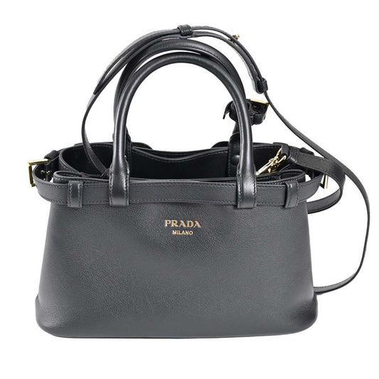 ★プラダ PRADA ショルダーバッグ 1BA418 2CYS F0002 ブラック レディース
