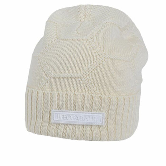 ボーラー ニットキャップ BALR. B10323 Knitted Hexagon Beanie ホワイト レディース