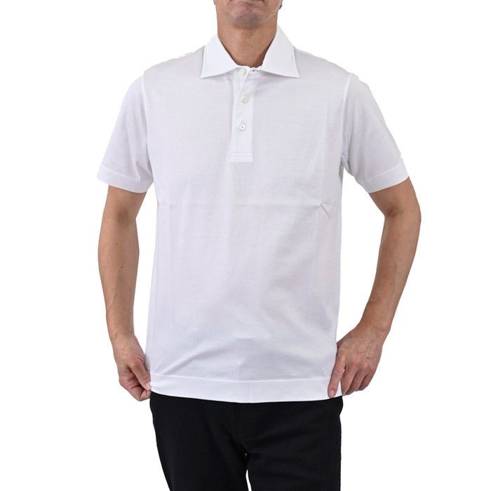 チルコロ 半袖 ポロシャツ CIRCOLO 1901 CN 2970 POLO M M JERSEY MERCERIZZATO ホワイト