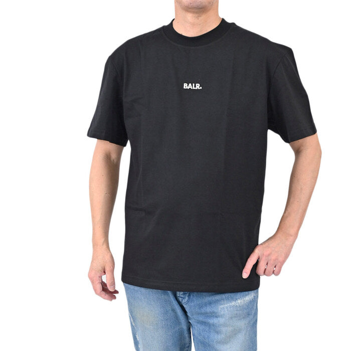 ボーラー Print Back Amsterdam 半袖 Tシャツ BALR. B1112.1016 Jet black ブラック　2021年春夏新作